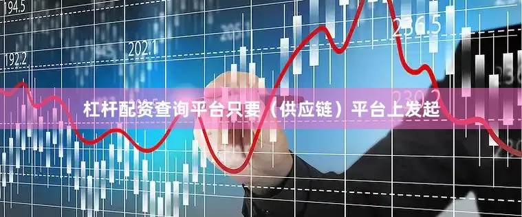 杠杆配资查询平台只要（供应链）平台上发起