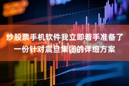 炒股票手机软件我立即着手准备了一份针对震旦集团的详细方案